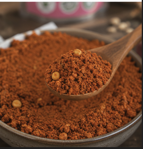 Peanut Chutney Powder (Kadlekayi Chutney Pudi)