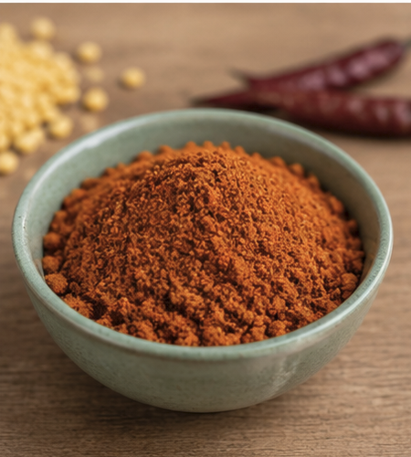 Roasted Channa Dal Chutney Powder (Hurigadale Chutney Pudi)