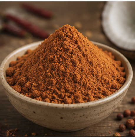 Dry Coconut Chutney Powder (Ona Kobbari Chutney Pudi)