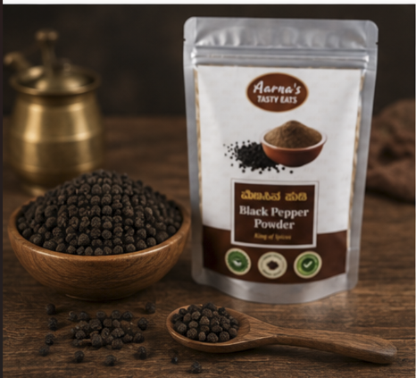Black Pepper Powder (Menasina Pudi)