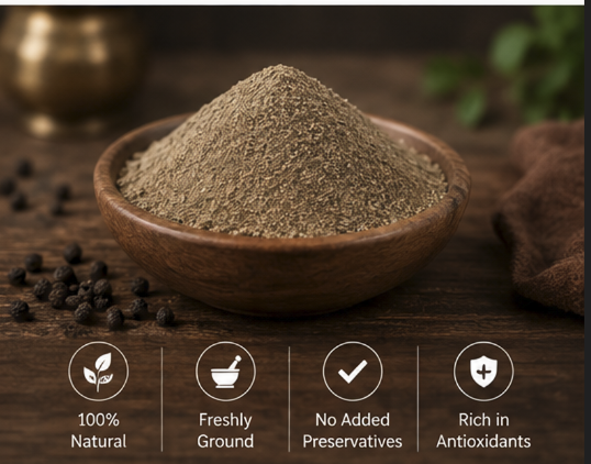 Black Pepper Powder (Menasina Pudi)